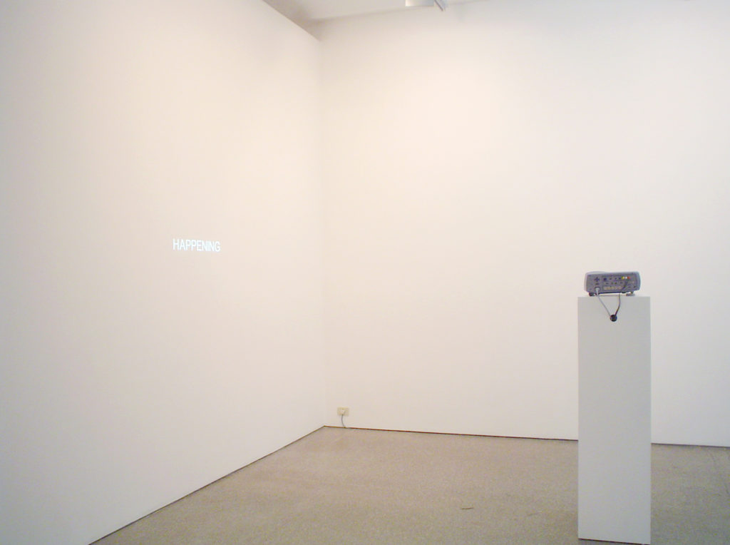 Exhibition view