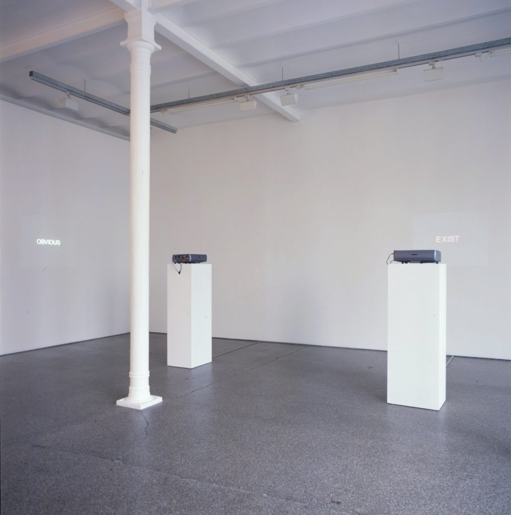 Exhibition view