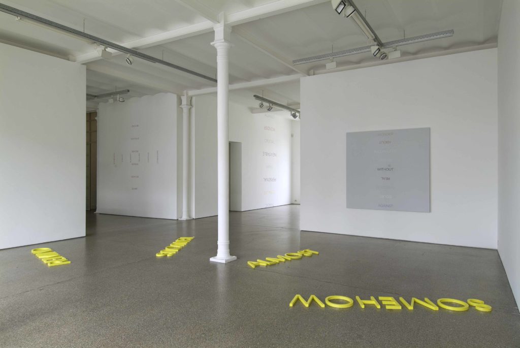 Exhibition view