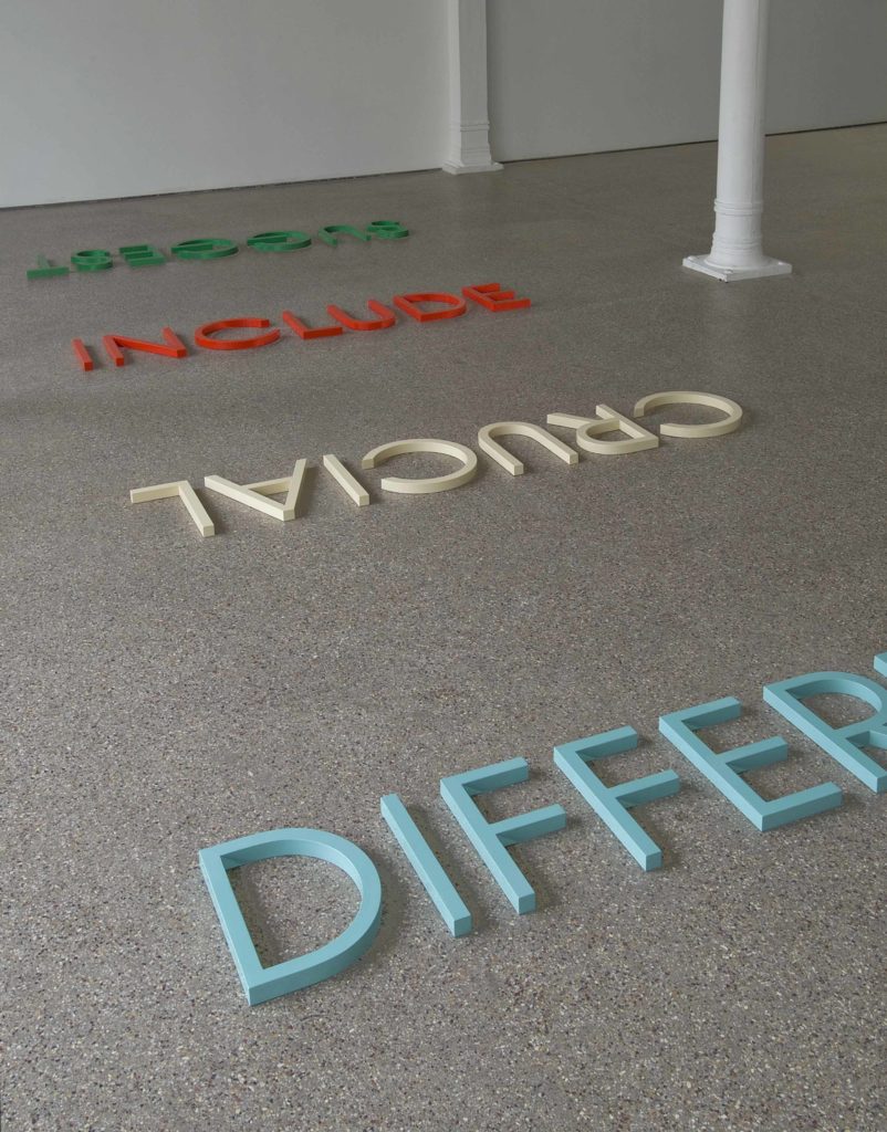 Exhibition view