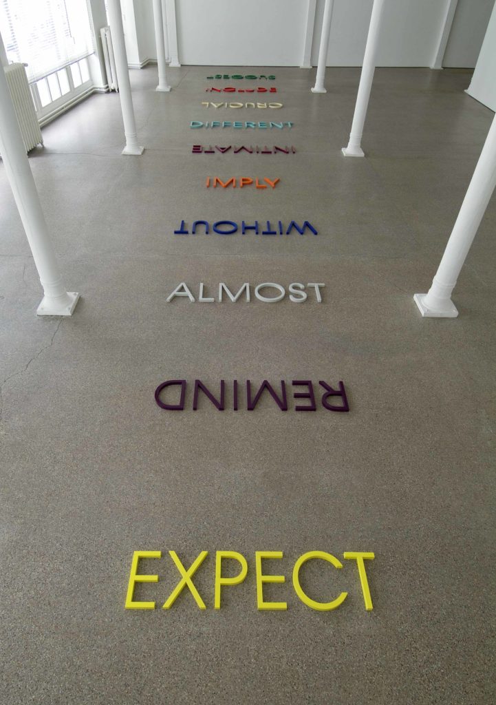 Exhibition view