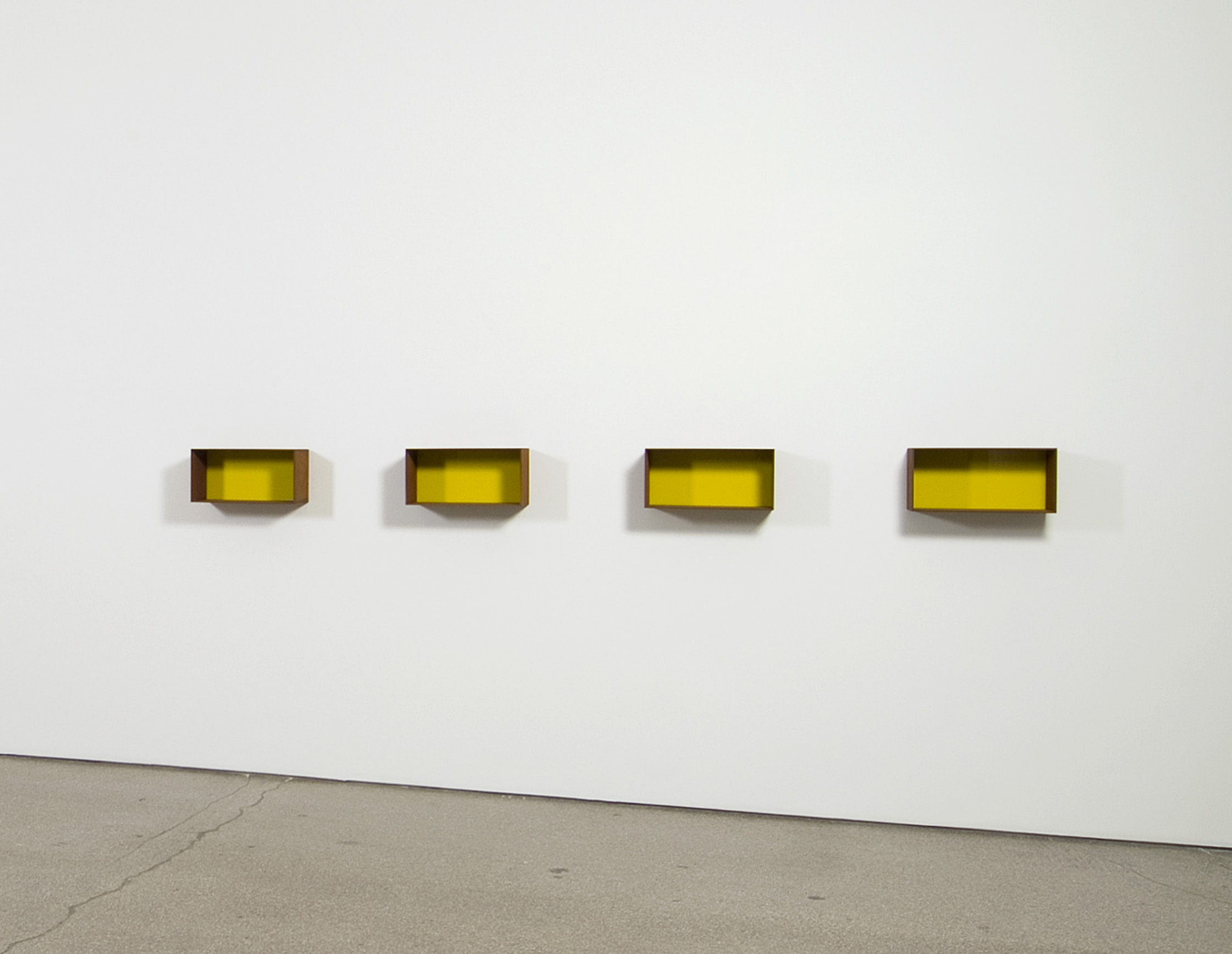 Untitled (4 unit wall sculpture) 90-4 A-D Donaldson