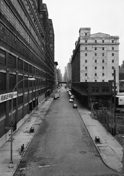 26th Street from West Highway, New York, Chelsea 1978