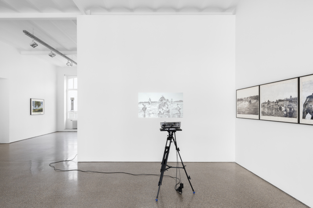 Installation view, Birdsong